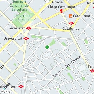 OpenStreetMap - Carrer de Montalegre, 5, 08001 Barcelona  