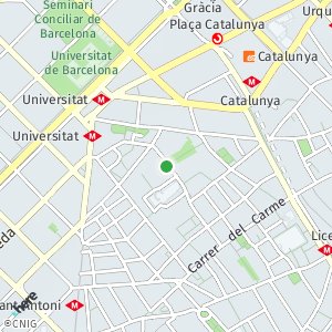 OpenStreetMap - Carrer de Montalegre, 5, 08001 Barcelona  